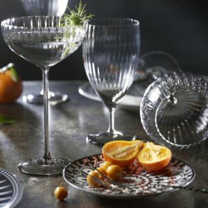 Smoke Crystal Red Wine Glasses | Set of 2 - Image 5