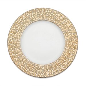 Ellington Shine Gold And Platinum Dinner Plate