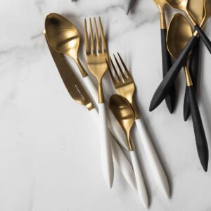 ARES ORO & WHITE | FIVE-PIECE PLACE SETTING - Image 2