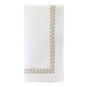 Pearls Linen Napkin | Set of 4 - Image 3