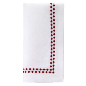 Pearls Linen Napkin | Set of 4 - Image 7