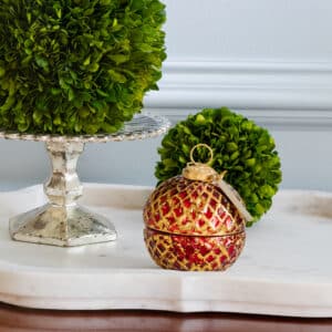 Glass Ornament Scented Candle | Siberian Fir - Image 2