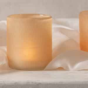 Glow Frosted Gold Votive | Set of 6 - Image 2