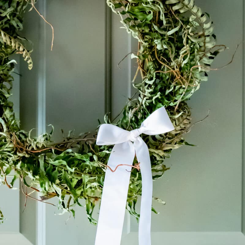 Woven Fern Wreath | Dried - Image 3