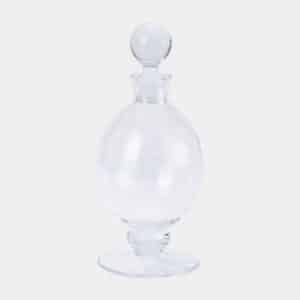 Glass Footed Decanter