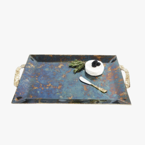 Sierra Rectangular Tray | Rainbow Bronze